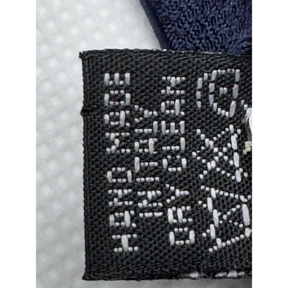 Roberto Villini Couture Silk Necktie Men Italian Blue Jacquard‎ Geo 3.5"Wx59"L - Picture 6 of 6